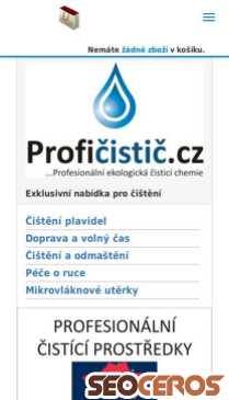 proficistic.cz mobil preview