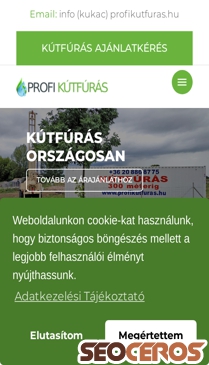profikutfuras.hu mobil előnézeti kép