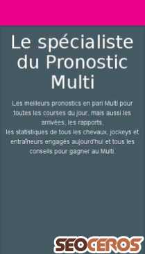 prono-multi.com mobil förhandsvisning