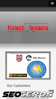 protechsystems.co.uk mobil Vorschau