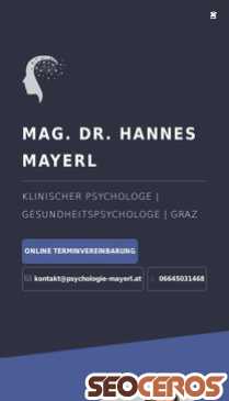 psychologie-mayerl.at mobil previzualizare