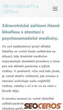 psychosomatikaostrava.cz mobil anteprima