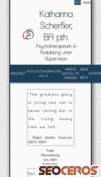 psychotherapy-vienna.at mobil Vorschau