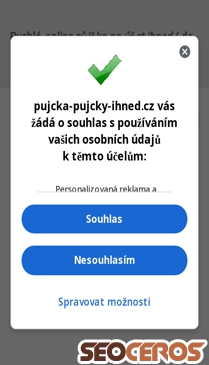pujcka-pujcky-ihned.cz/pujcky-ihned-ferr.html mobil preview