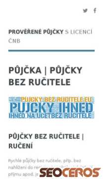 pujcky-bez-rucitele.eu/test.html mobil előnézeti kép