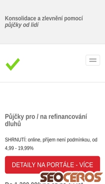 pujcky-nebankovni-ihned.cz/konsolidace-pujcek-zonky.html mobil előnézeti kép