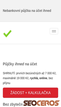 pujcky-nebankovni-ihned.cz/nebankovni-pujcka-ihned-na-ucet-credistar.html mobil előnézeti kép