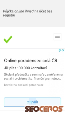 pujcky-nebankovni-ihned.cz/pujcky-ihned-ts.html mobil náhled obrázku