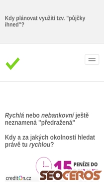 pujcky-nebankovni-ihned.cz/pujcky-kdy-proc.html mobil előnézeti kép