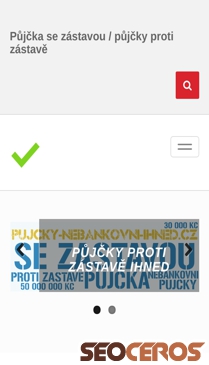 pujcky-nebankovni-ihned.cz/pujcky-se-zastavou.html mobil preview