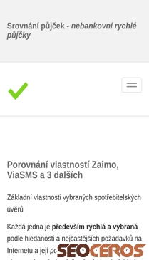 pujcky-nebankovni-ihned.cz/srovnani-pujcek-zaimo-zaplo-kamali-pujcka7.html mobil náhľad obrázku