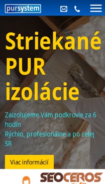 pur-system.sk mobil previzualizare