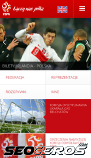 pzpn.pl mobil előnézeti kép