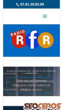 radiorfr.fr mobil náhľad obrázku