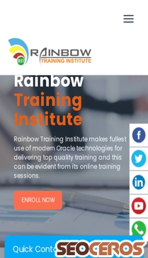 rainbowtraininginstitute.com mobil vista previa