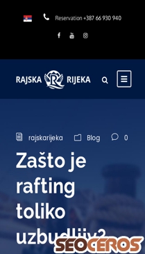 rajskarijeka.com/zasto-je-rafting-toliko-uzbudljiv mobil náhľad obrázku