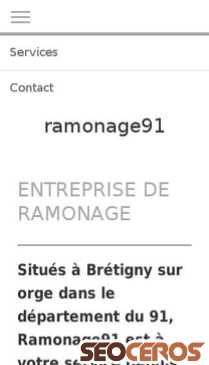 ramonage91.fr mobil náhľad obrázku
