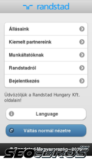randstad.hu mobil előnézeti kép