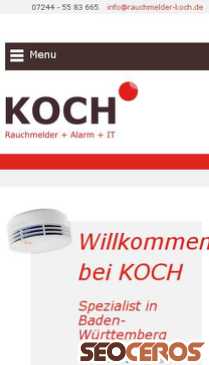rauchmelder-koch.de mobil náhľad obrázku