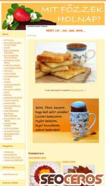 recept-oldal.hu mobil náhled obrázku