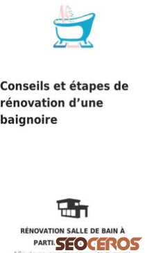 renovbaignoire.fr mobil förhandsvisning
