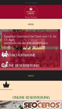 restaurantdavid.de/?1 mobil Vorschau