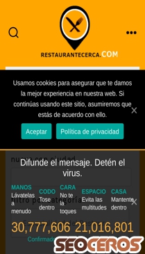 restaurantecerca.com mobil प्रीव्यू 
