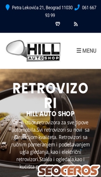 retrovizori.rs mobil preview