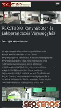 rexstudio.hu mobil előnézeti kép