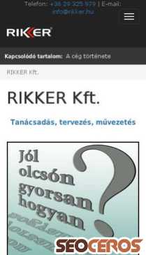 rikker.hu mobil előnézeti kép