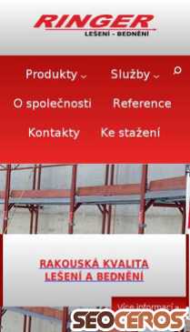 ringer.cz mobil Vista previa
