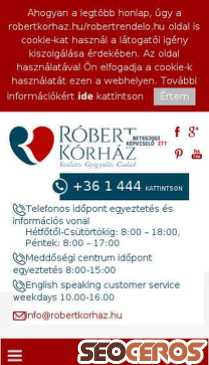 robertkorhaz.hu mobil Vista previa