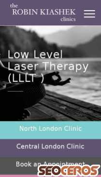 robinkiashek.co.uk/allied-therapies/low-level-laser-therapy-lllt mobil förhandsvisning