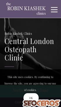 robinkiashek.co.uk/central-london-osteopath-clinic mobil preview
