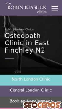 robinkiashek.co.uk/london-osteopath-n2 mobil preview