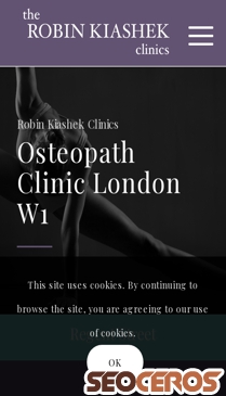 robinkiashek.co.uk/w1-osteopath mobil náhled obrázku