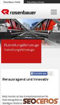 metz-online.de mobil náhled obrázku