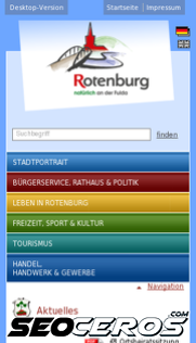 rotenburg.de mobil előnézeti kép