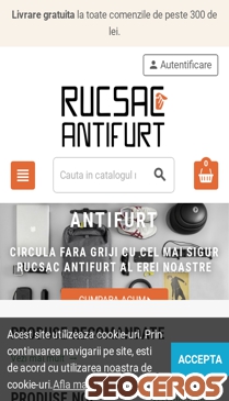 rucsacantifurt.ro/presta mobil előnézeti kép