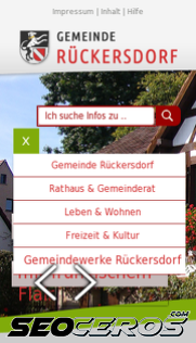 rueckersdorf.de mobil előnézeti kép