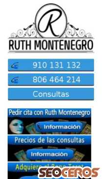 ruthmontenegro.com mobil előnézeti kép