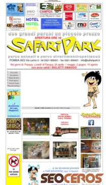 safaripark.it mobil Vista previa