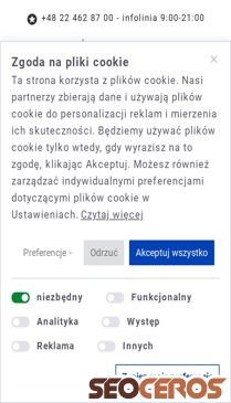 salonydenon.pl/mistrzowskie-soundbary mobil előnézeti kép
