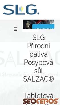 salzag.cz mobil Vorschau