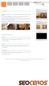 sanatherm-saunabau.ch mobil förhandsvisning