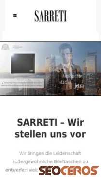 sarreti.com mobil anteprima
