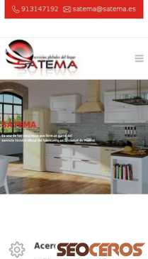 satema.es mobil förhandsvisning