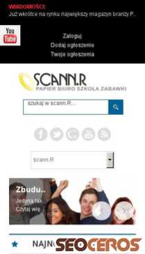 scanner.com.pl mobil előnézeti kép