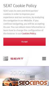 seat.com mobil förhandsvisning