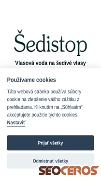 sedistop.sk mobil vista previa
